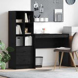 vidaXL Bureau met lade 2 pcs Wit
