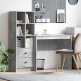 vidaXL Bureau met lade 2 pcs Wit