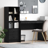 vidaXL Bureau met lade 2 pcs Wit
