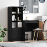 vidaXL Bureau met lade 2 pcs Wit