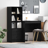 vidaXL Bureau met lade 2 pcs Wit