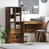 vidaXL Bureau met lade 2 pcs Wit