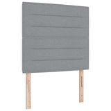 vidaXL Hoofdbord Lichtgrijs 80 cm Stof