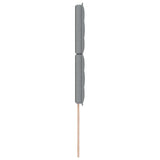 vidaXL Hoofdbord Lichtgrijs 80 cm Stof