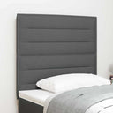 vidaXL Hoofdbord Lichtgrijs 80 cm Stof