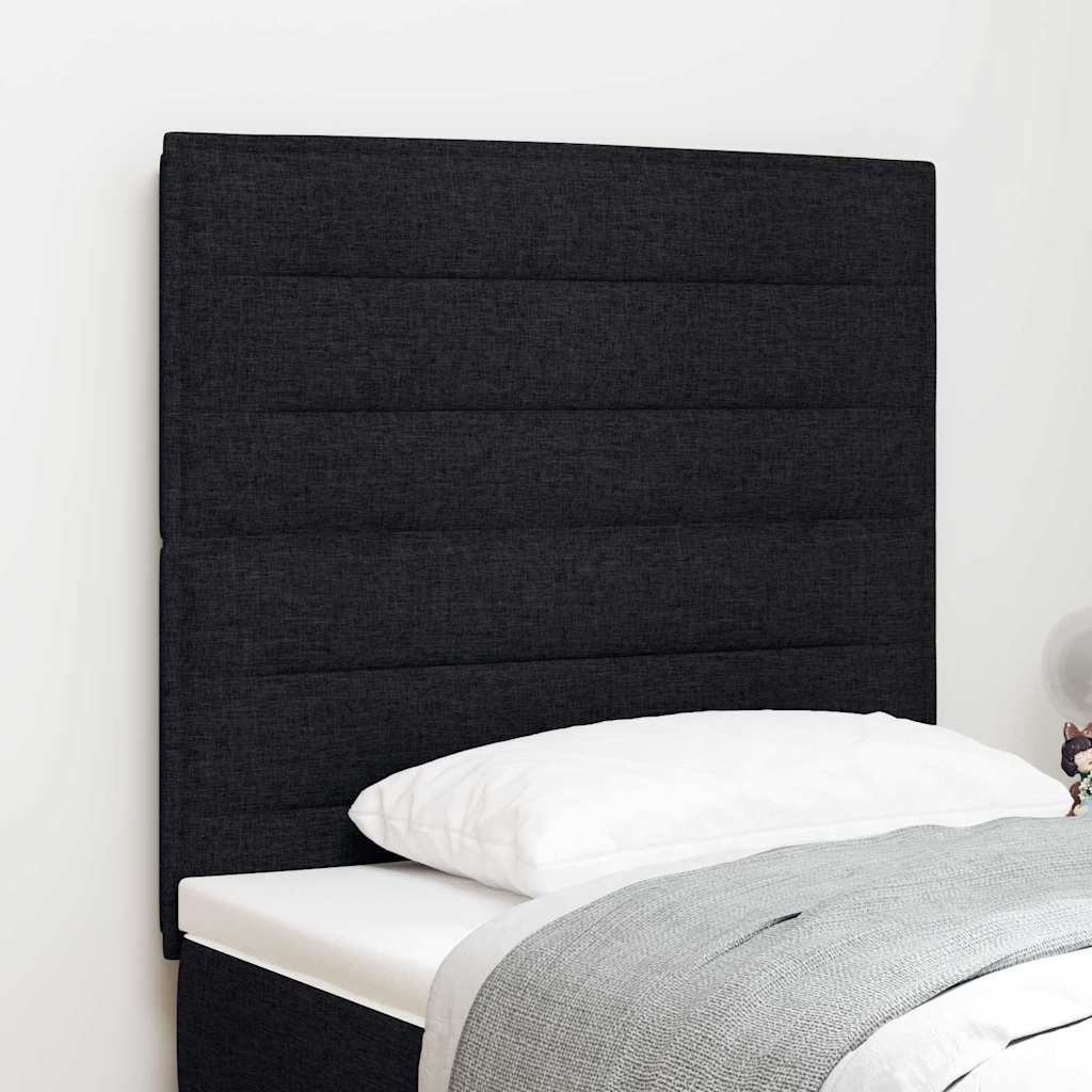 vidaXL Hoofdbord Lichtgrijs 80 cm Stof
