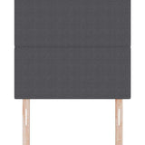 vidaXL Hoofdbord Lichtgrijs 80 cm Corduroy stof