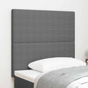 vidaXL Hoofdbord Lichtgrijs 80 cm Corduroy stof