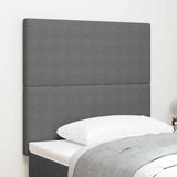 vidaXL Hoofdbord Lichtgrijs 80 cm Corduroy stof