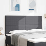 vidaXL Hoofdbord Lichtgrijs 80 cm Corduroy stof