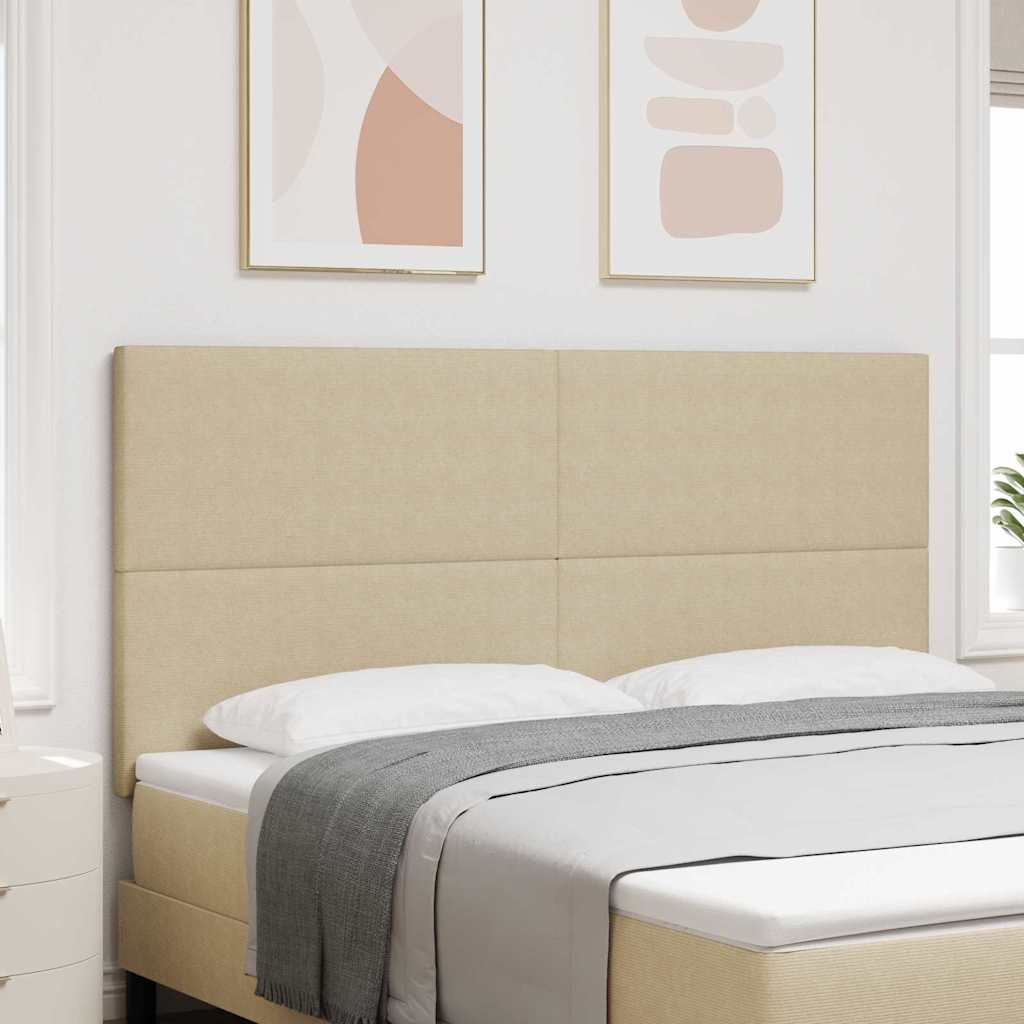 vidaXL Hoofdbord Lichtgrijs 80 cm Corduroy stof