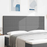 vidaXL Hoofdbord Lichtgrijs 80 cm Corduroy stof