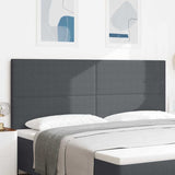 vidaXL Hoofdbord Lichtgrijs 80 cm Corduroy stof