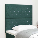 vidaXL Hoofdbord Lichtgrijs 80 cm Fluweel