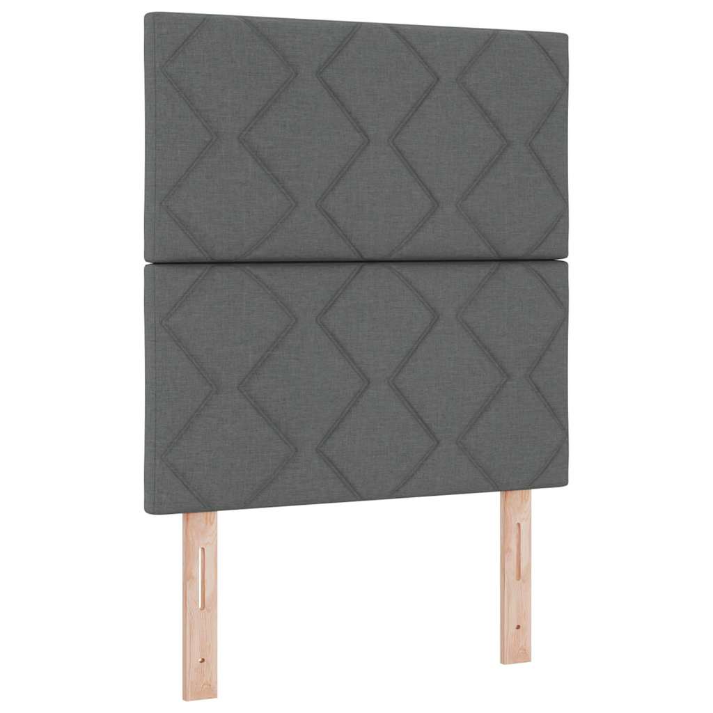 vidaXL Hoofdbord Lichtgrijs 80 cm Stof