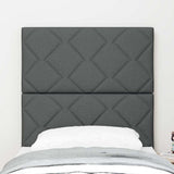 vidaXL Hoofdbord Lichtgrijs 80 cm Stof