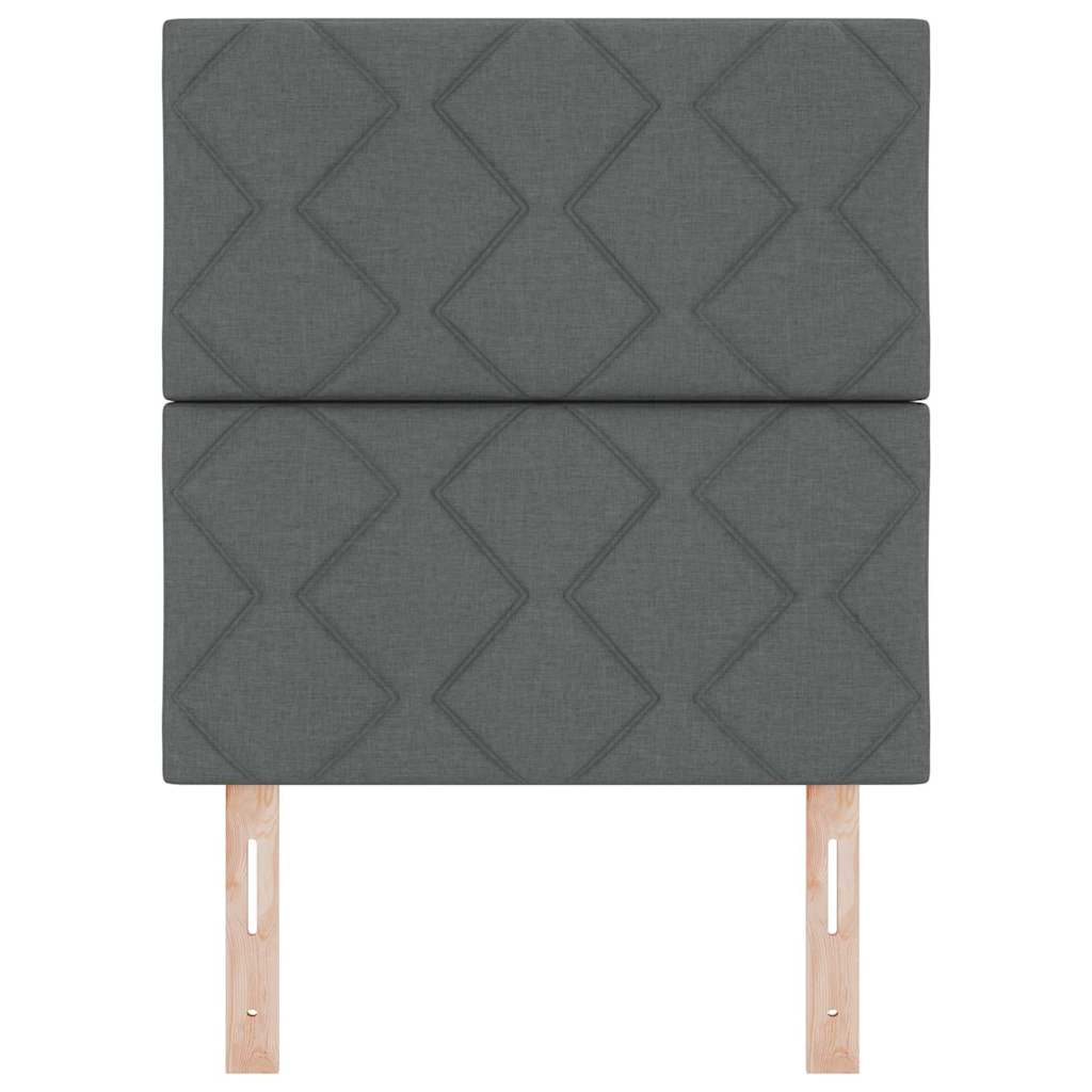 vidaXL Hoofdbord Lichtgrijs 80 cm Stof