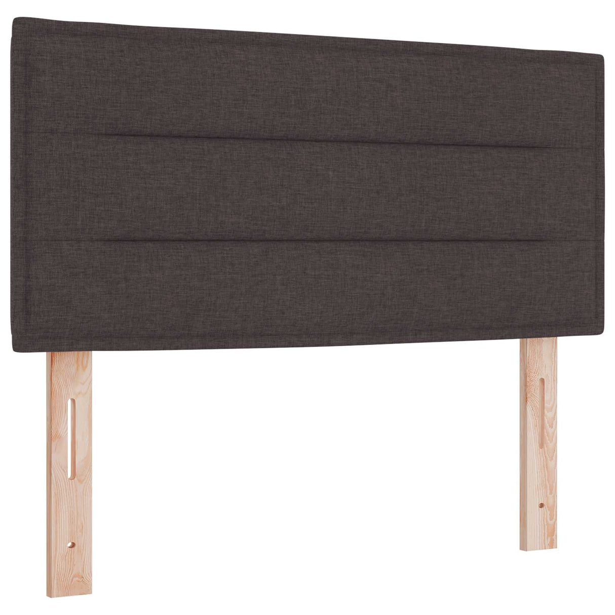vidaXL LED Hoofdbord met LED -striplichten Lichtgrijs 80 cm Polyester