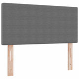vidaXL LED Headboard with LED Strip Lights Light Grey 80 cm Polyester
