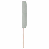 vidaXL LED Headboard with LED Strip Lights Light Grey 80 cm Polyester