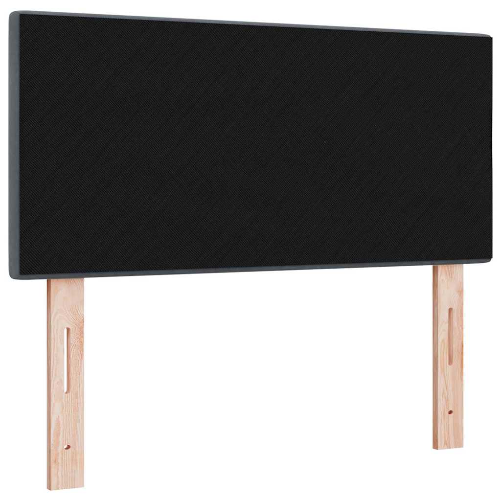 vidaXL LED Hoofdbord met LED -striplichten Lichtgrijs 80 cm Polyester