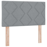 vidaXL Hoofdbord Lichtgrijs 80 cm Stof