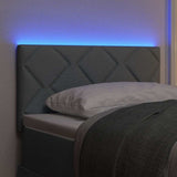 vidaXL Hoofdbord Lichtgrijs 80 cm Stof