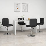 vidaXL Eetkamerstoelen 6 st kunstleer wit