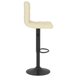 vidaXL Bar Stool Fabric Dark Grey