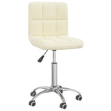vidaXL Swivel Office Chair Fabric Light Grey