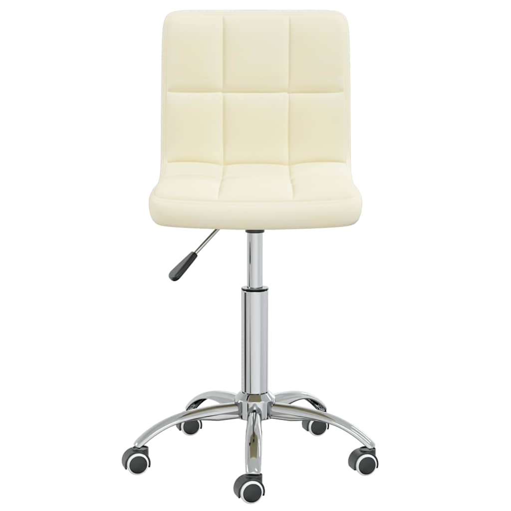 vidaXL Swivel Office Chair Fabric Light Grey