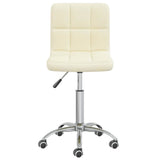 vidaXL Swivel Office Chair Fabric Light Grey