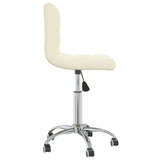 vidaXL Swivel Office Chair Fabric Light Grey