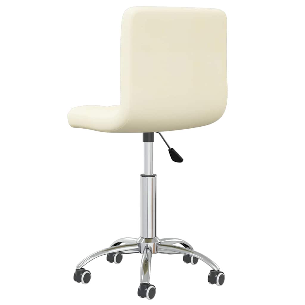 vidaXL Swivel Office Chair Fabric Light Grey