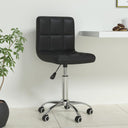 vidaXL Swivel Office Chair Faux Leather White