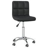 vidaXL Swivel Office Chair Faux Leather White