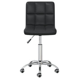 vidaXL Swivel Office Chair Faux Leather White