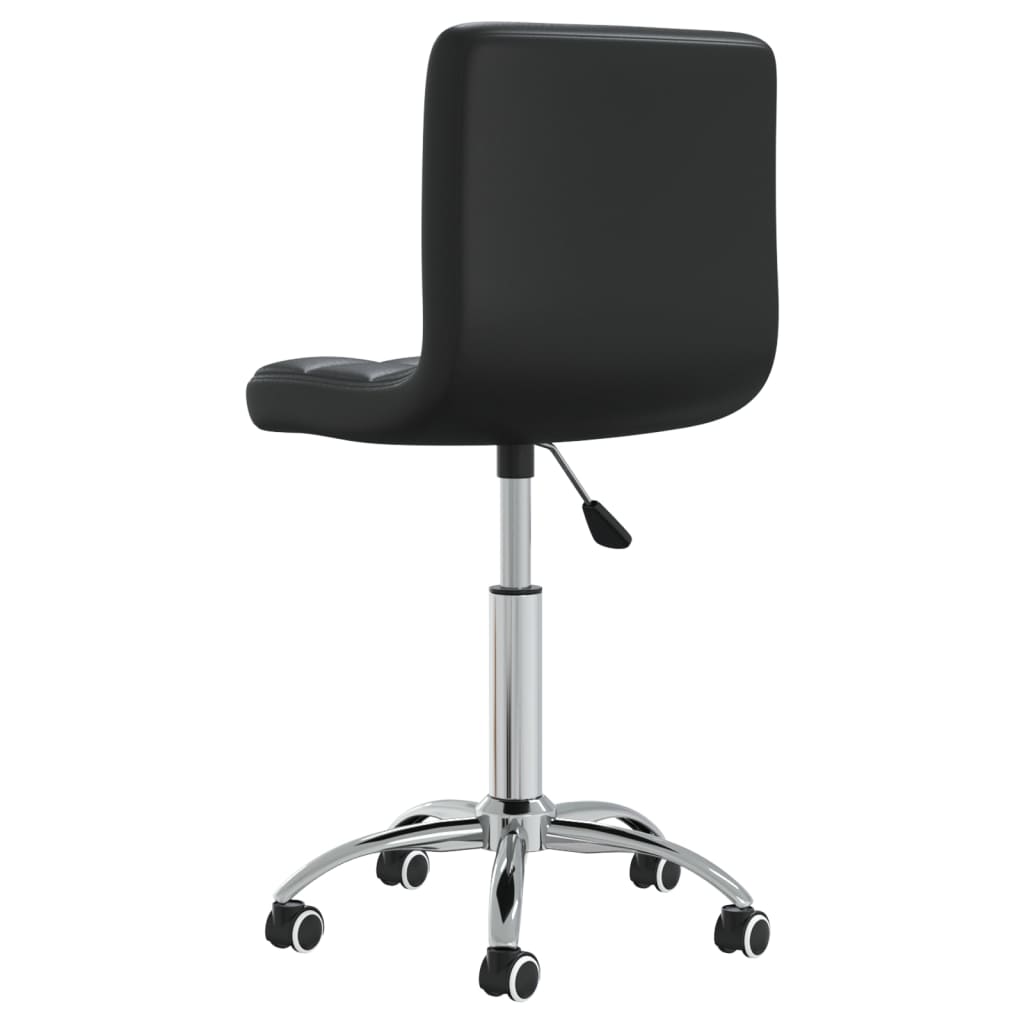 vidaXL Swivel Office Chair Faux Leather White
