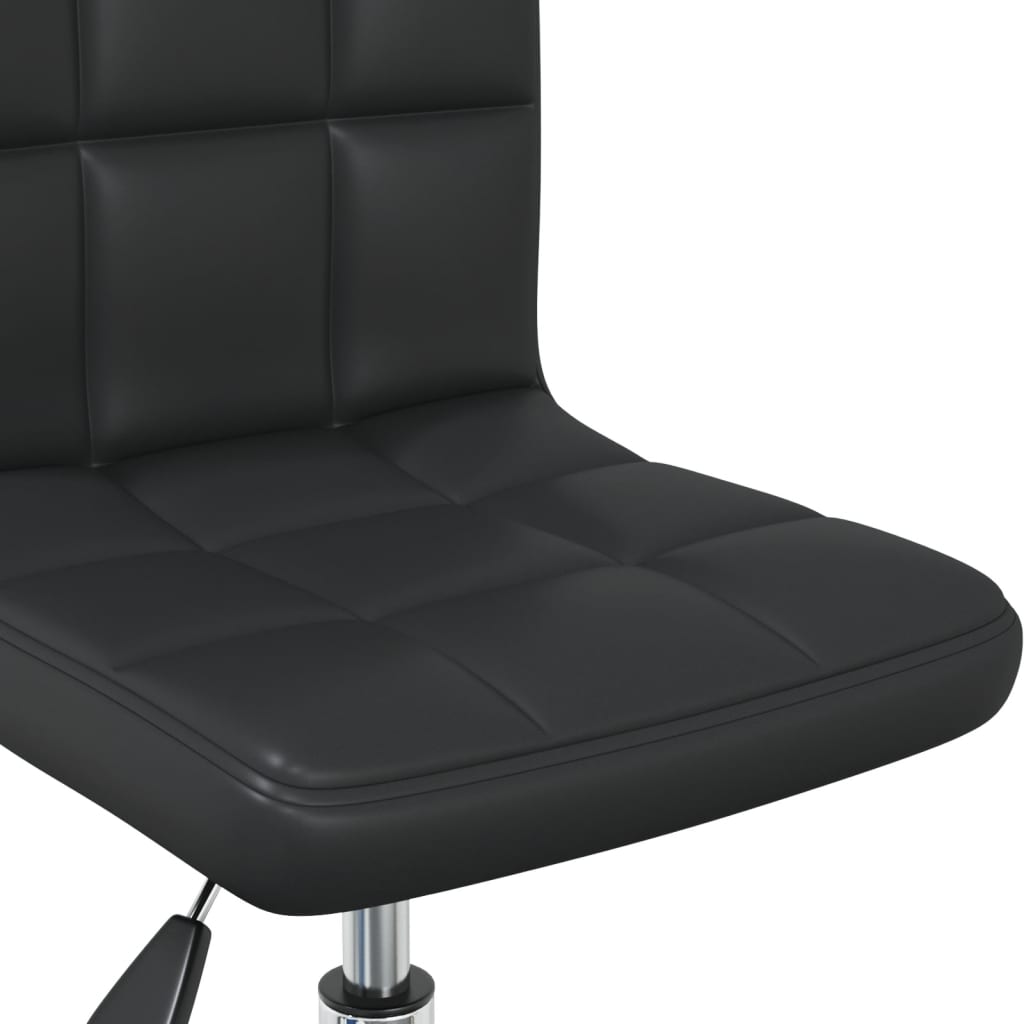 vidaXL Swivel Office Chair Faux Leather White