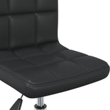 vidaXL Swivel Office Chair Faux Leather White