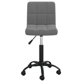 vidaXL Swivel Office Chair Velvet Black