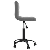 vidaXL Swivel Office Chair Velvet Black