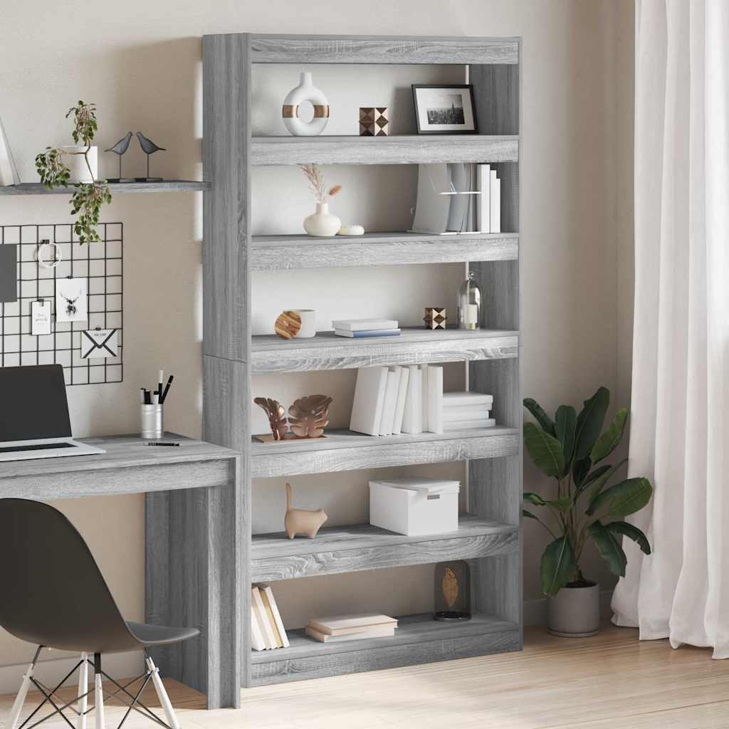 vidaXL Boekenkast Wit 100 x 30 x 198 cm Bewerkt hout