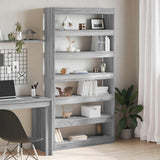 vidaXL Boekenkast Wit 100 x 30 x 198 cm Bewerkt hout