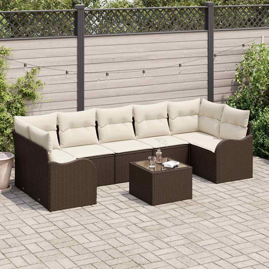 vidaXL Tuinbank Set Zwart 55 x 55 x 37 cm poly rattan