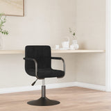 vidaXL Bar stool velvet black
