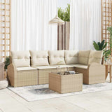vidaXL Sofa set with cushions 5 pcs Black Polyester