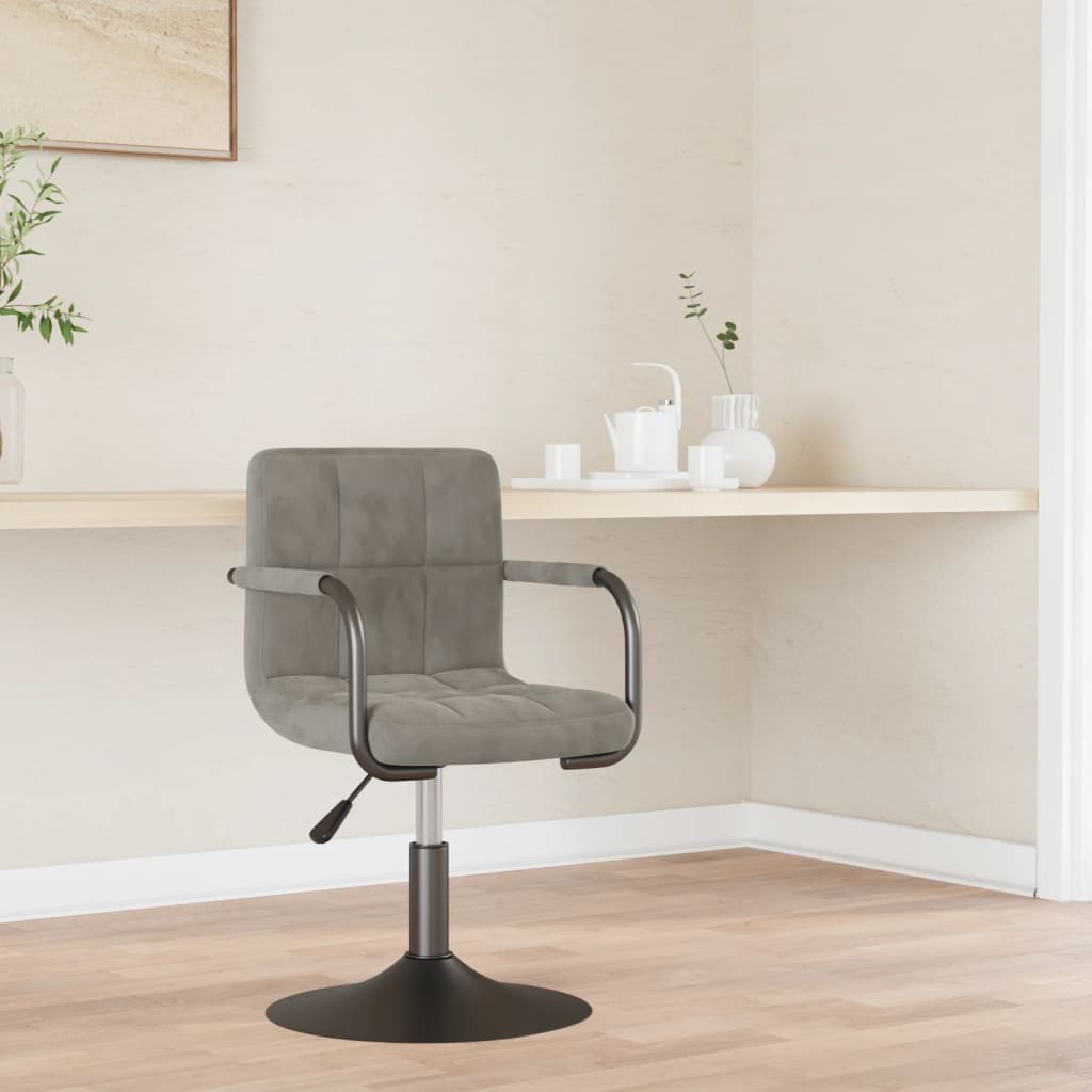vidaXL Bar stool velvet black