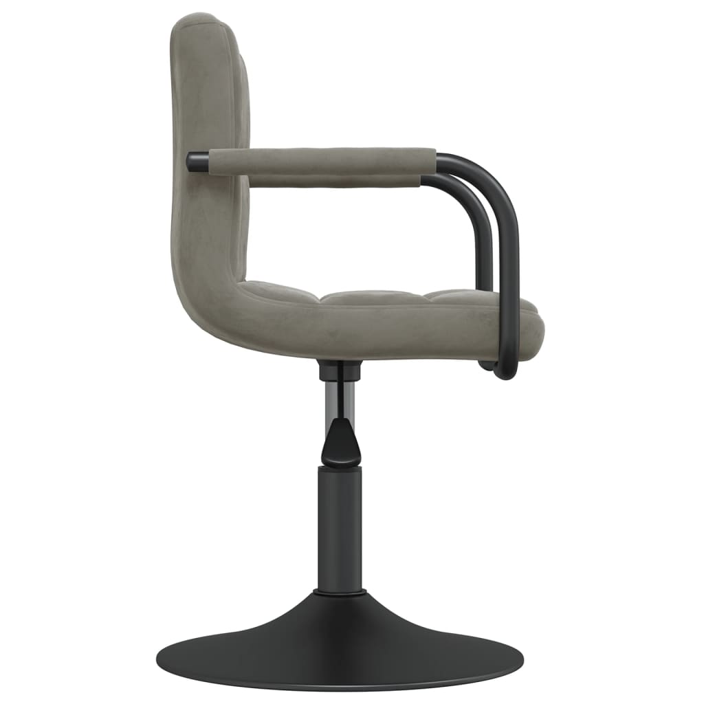 vidaXL Bar stool velvet black