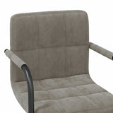 vidaXL Bar stool velvet black